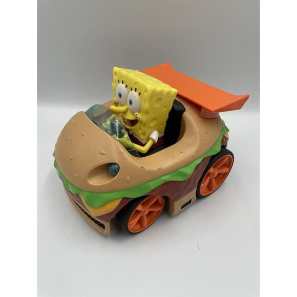 SpongeBob RC NO REMOTE Radio Control Krabby Patty Burger Car - Picture 1 of 8